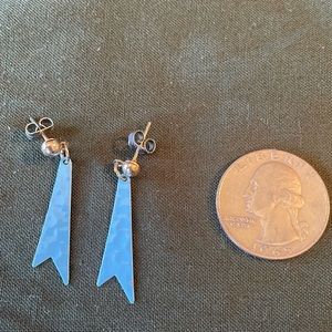 Blue earrings